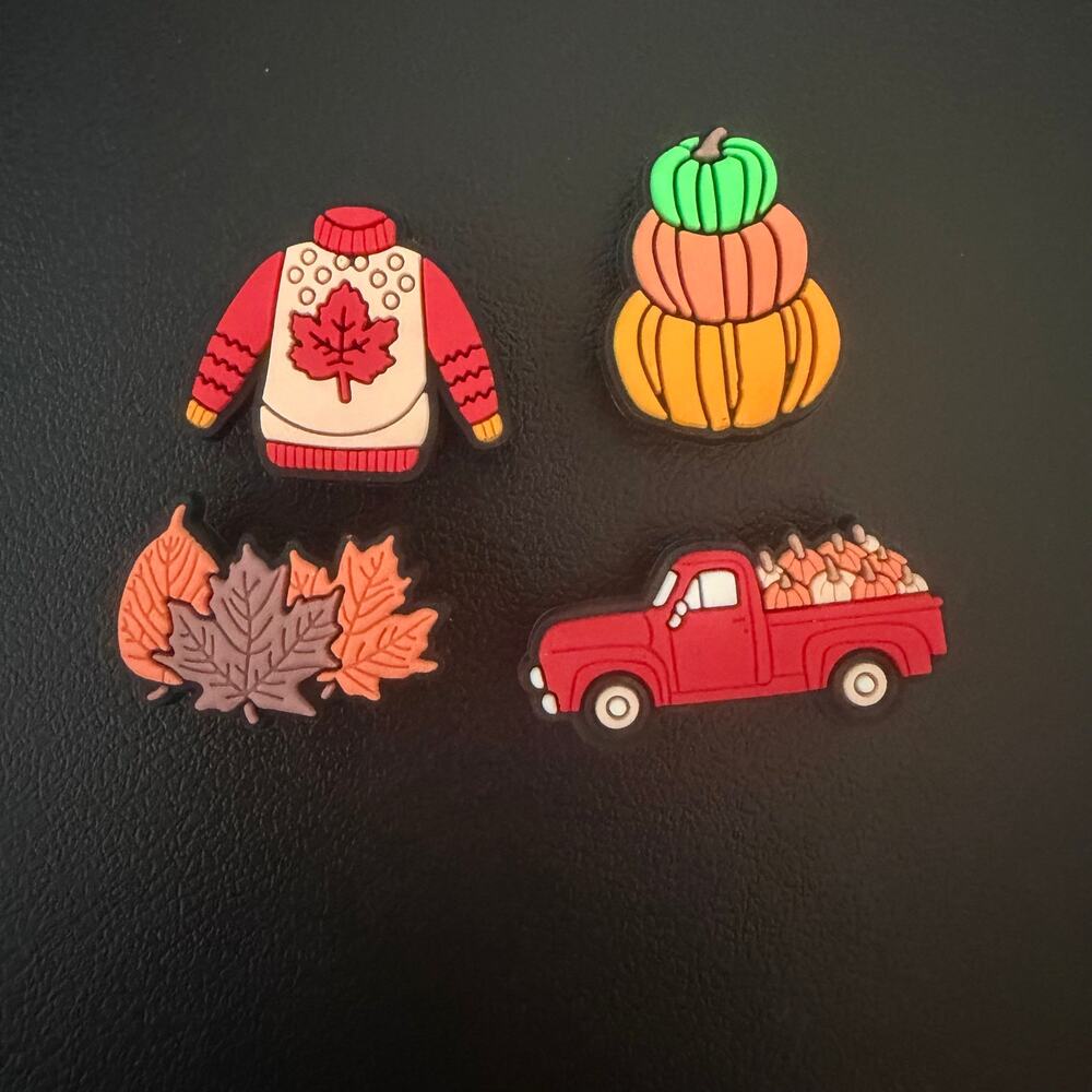 Bogg Bag Compatible, Bits, Charms, Accessories Set of FALL, New No Tags